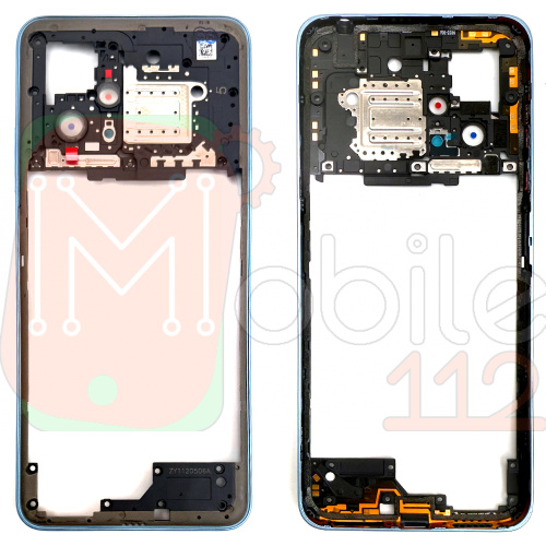Рамка корпусу Xiaomi Poco X4 GT (блакитна)