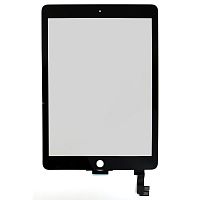 Тачскрін Apple iPad Air 2 A1566 A1567 (чорний OCA Pro з плівкою)