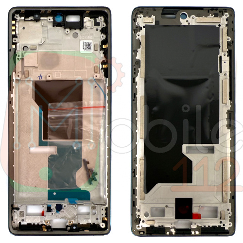 Рамка дисплея Motorola Edge 50 Fusion (синя оригінал Китай)