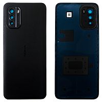 Задня кришка Nokia G60 (чорна Original New зі склом камери)