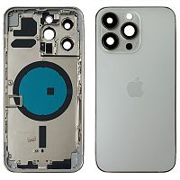 Корпус Apple iPhone 13 Pro (сріблястий оригінал Китай EU)
