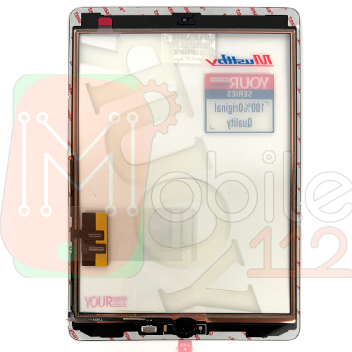 Тачскрін Apple iPad 10.2" 2019 iPad 7, iPad 10.2" 2020 iPad 8 (чорний Original Musttby повний з кнопкою) фото 2