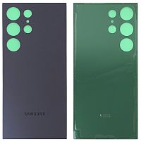 Задня кришка Samsung Galaxy S24 Ultra S928 (чорна, Titanium Black оригінал Китай)