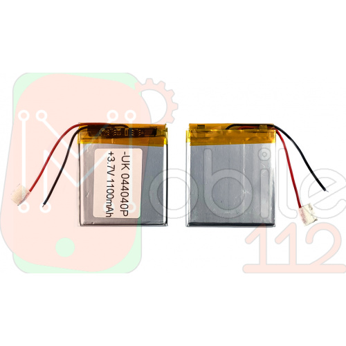 Акумулятор універсальний 044040P 44 x 38 x 3 мм 1100 mAh 3,7 V