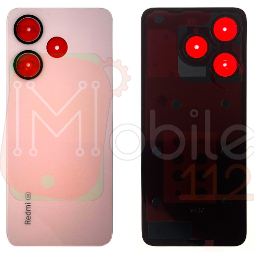 Задня кришка Xiaomi Redmi 13 (рожева оригінал Китай без скла камери)