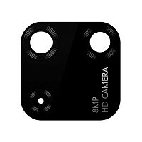 Скло камери Huawei Y5P 2020 (чорне)