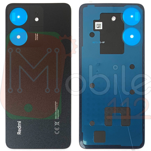 Задня кришка Xiaomi Redmi 13C (чорна Original New)