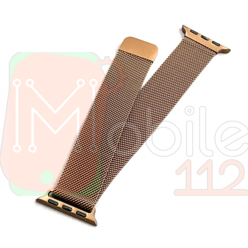 Металевий ремінець Apple Watch 42 - 44 мм (чорний)
