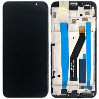 Дисплей Meizu M6T M811H з тачскріном (чорний з передньою панеллю)