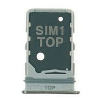 Тримач Sim картки Samsung Galaxy A80 2019 A805F (сріблястий на 2 SIM)