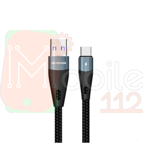 Кабель зарядки Wekome WDC-096A USB A - Type C 5A 1m