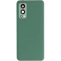 Задня кришка OnePlus Nord 2 5G (зелена оригінал Китай зі склом камери)