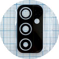 Скло камери Samsung Galaxy M52 5G (чорне)