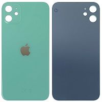 Задня кришка Apple iPhone 11 (зелена оригінал Китай з великим отвором)