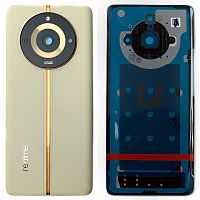 Задня кришка Realme 11 Pro, Realme 11 Pro+ Plus (золотиста Original New зі склом камери)