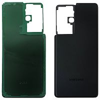 Задня кришка Samsung Galaxy S21 Ultra 5G G998B (чорна оригінал Китай)