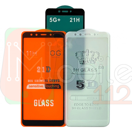 Захисне скло ZTE Blade A54, A34 (Full Glue)