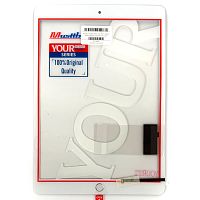Тачскрін Apple iPad 10.2 2021 A2602, A2603, A2604, A2605, iPad 9 (білий Mustbby повний з кнопкою)