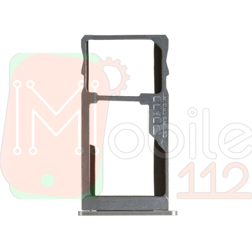Тримач Sim карти та карти пам'яті Meizu U20 U685H (білий 2 SIM (1 SIM + Micro SD))