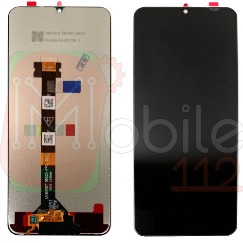 Дисплей Realme C51 C53, Narzo N53, Note 50 з тачскріном (LMIBH067109520-FPC-101)