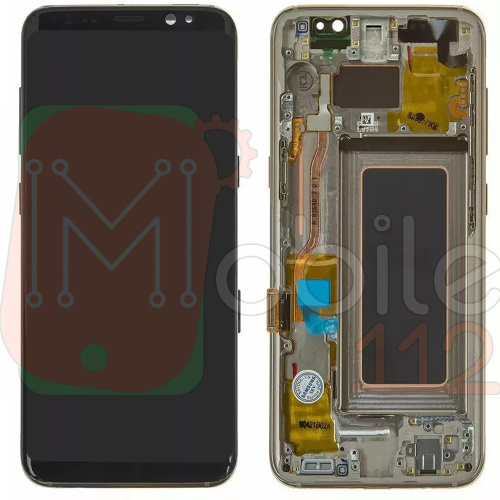 Дисплей Samsung Galaxy S8 G950F з тачскріном (OLED із золотистою рамкою)