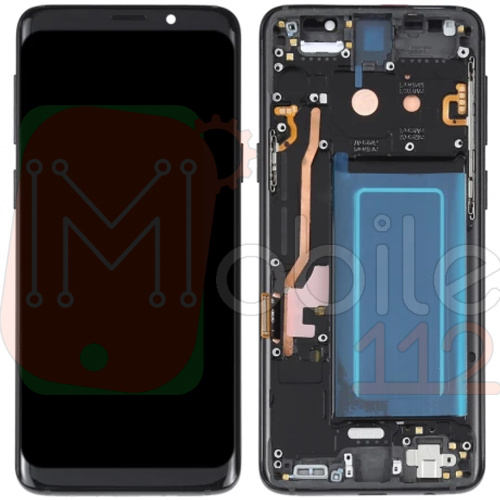 Дисплей Samsung Galaxy S9 G960F з тачскріном (OLED Small Glass з рамкою)