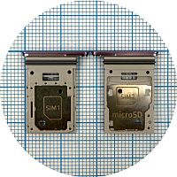 Тримач SIM карти Samsung Galaxy A55 5G A556 (фіолетовий 2 SIM (1 SIM + Micro SD))