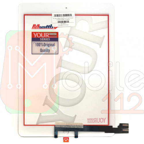 Тачскрін Apple iPad Pro 9.7" 2016 A1673 A1674 A1675 (білий Original Musttby з плівкою)