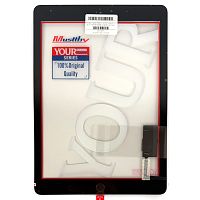 Тачскрін Apple iPad Air A1474, iPad 5 9.7 2017 (чорний Original Musttby повний з кнопкою)