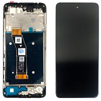 Дисплей Motorola Moto G24 з тачскріном і рамкою (AAAA)