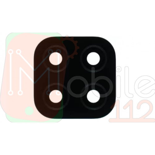 Скло камери Realme C21 (чорне)