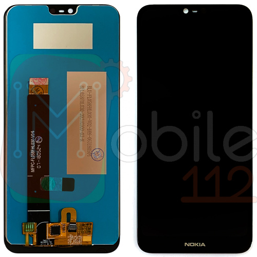 Дисплей Nokia 7.1 TA-1100 TA-1095 з тачскріном (чорний оригінал Китай)