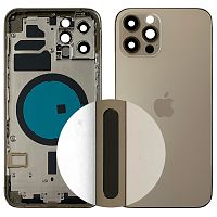 Корпус Apple iPhone 12 Pro (золотистий оригінал Китай US)