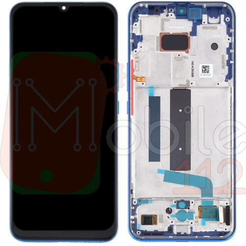 Дисплей Xiaomi Mi 10 Lite з тачскріном (OLED із синьою рамкою)