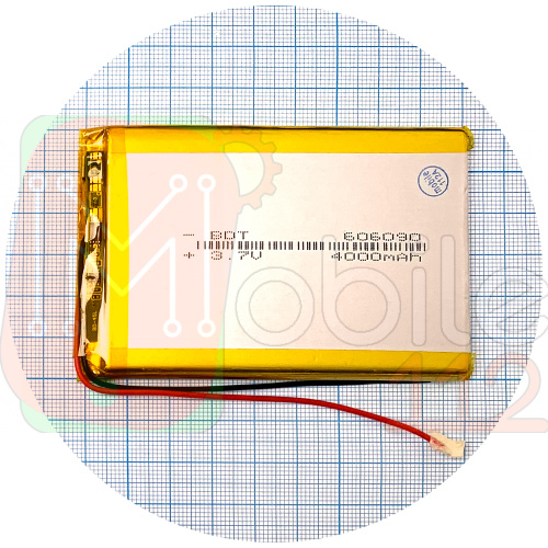 Акумулятор універсальний 606090Р 90 x 59 x 6 мм  4000 mAh 3.7V