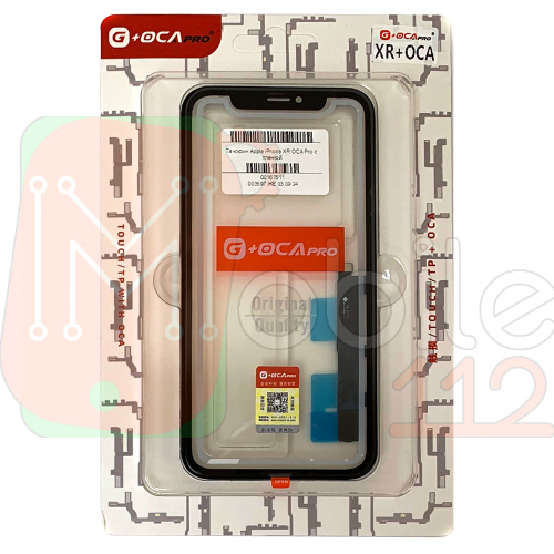 Тачскрін Apple iPhone XR (OCA Pro з плівкою та рамкою)