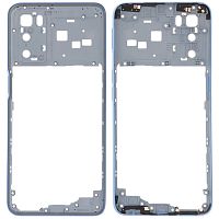 Рамка корпусу Oppo A16, A16s, A54s (блакитна)