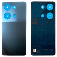 Задня кришка Xiaomi Poco M6 Pro (синя оригінал Китай)