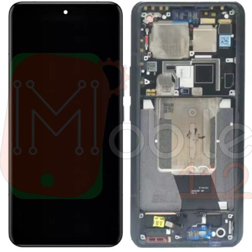 Дисплей Xiaomi 14 Ultra з тачскріном (оригінал Китай з рамкою)