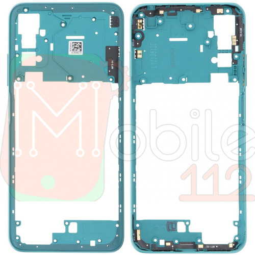 Рамка корпусу Xiaomi Redmi Note 10 5G (зелена)