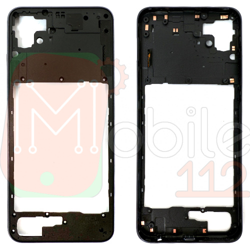 Рамка корпуса Samsung Galaxy A22 5G A226B (чорна)