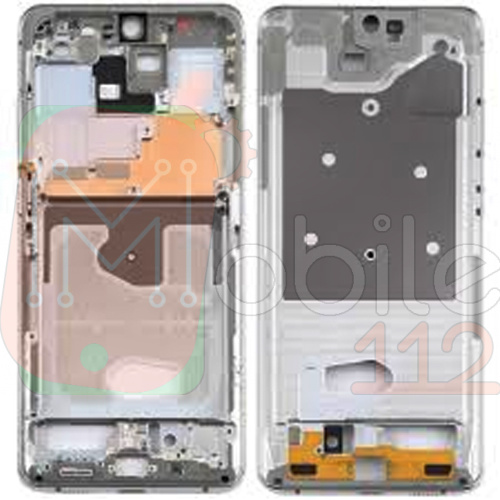 Рамка дисплея Samsung Galaxy S20 Ultra (срібляста)
