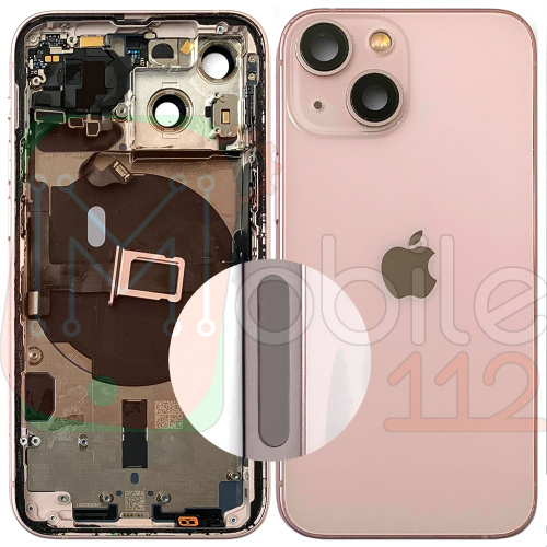 Корпус Apple iPhone 13 Mini (рожевий оригінал Китай US)