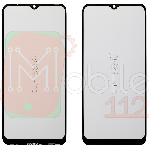 Скло дисплея Samsung Galaxy A02s A025F, Galaxy M02s M025, A03s A037F 160 мм (з OCA плівкою)