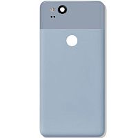 Задня кришка верхня Google Pixel 2 (синя оригінал Китай)