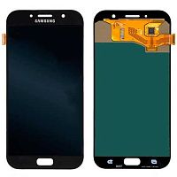 Дисплей Samsung Galaxy A7 2017 A720F з тачскріном (чорний TFT)