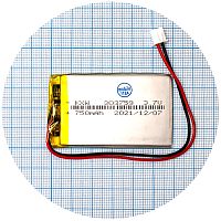 Акумулятор універсальний 303759 61 х 36 х 3 мм 750 mAh 3.7V