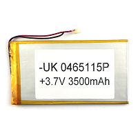 Акумулятор універсальний 0465115P 116 х 64 х 4 мм 3500 mAh 3.7 V