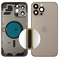 Корпус Apple iPhone 13 Pro Max (золотистий оригінал Китай US)