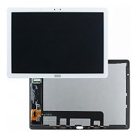Дисплей Huawei MediaPad T5 10.0" AGS2-L09 AGS2-L03 з тачскріном (білий з отвором під кнопку Home)